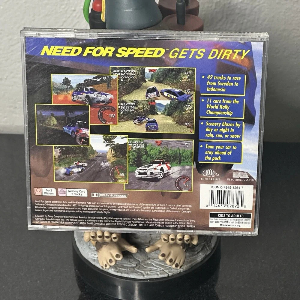 Need for Speed: V-Rally - Sony PlayStation 1 PS1, L1575
